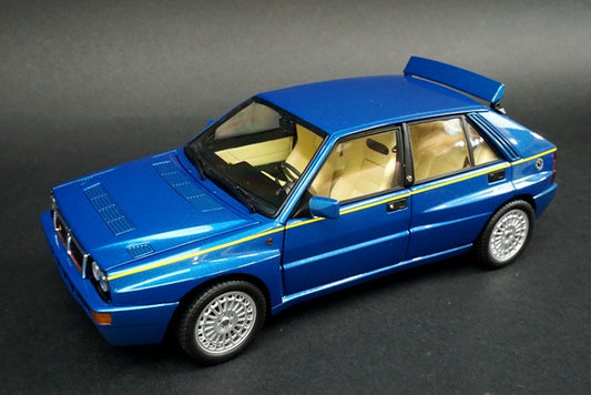 1:18 KYOSHO KS08343BL Lancia Delta HF Integrale EVO 2 Blue Lagos Blue Metallic