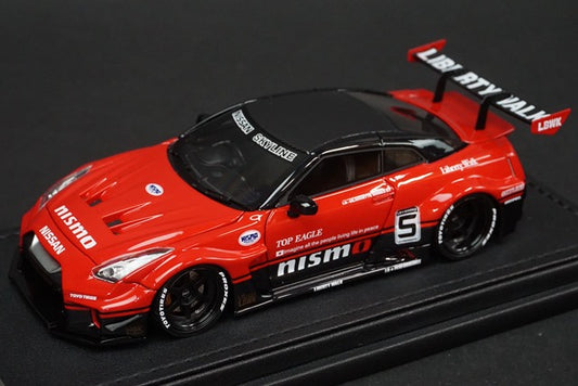 1:43 ignition model IG2731 LB Silhouette Works GT 35GT-RR Red/Black #5 Wataru Kato Figure Included Event & Online Limited