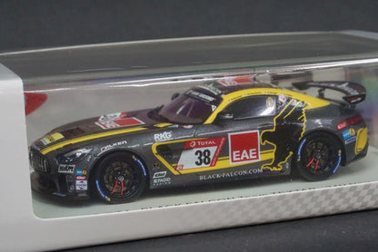 1:43 SPARK SG698 Mercedes AMG GT4 BLACK FALCON Team TEXTAR Nurburgring 24h 2020 #38