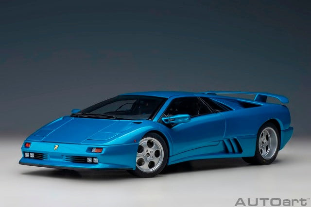 79156 AUTOart 1:18 Lamborghini Diablo SE30 BLU Sirema/Metallic Blue model car