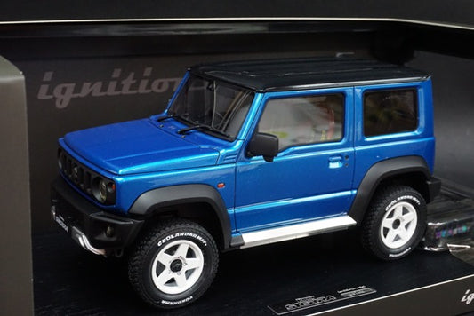 1:18 ignition model IG1706 SUZUKI Jimny SIERRA JC (JB74W) Brisk Blue Metallic/Black Lift Up