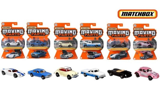 FWD28-987F Matchbox moving parts assorted 8 pieces