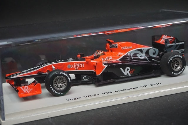 1:43 SPARK S3001 Virgin VR-01 Australian GP 2010 #24 T.Glock