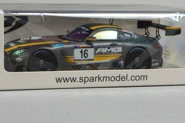 1:43 SPARK SG227 Mercedes AMG GT3 winner VLN 2016 T.Jager