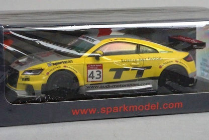 1:43 SPARK S4885 Audi TT Cup #43 Champion TT Cup 2015 Jan Kisiel