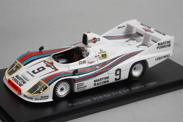 1:43 SPARK S5499 Porsche 908/80 2nd LM 1980 #9