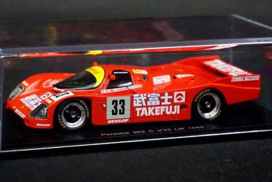 1:43 SPARK BAM009 Porsche 962 C LM Le Mans 1989 #33