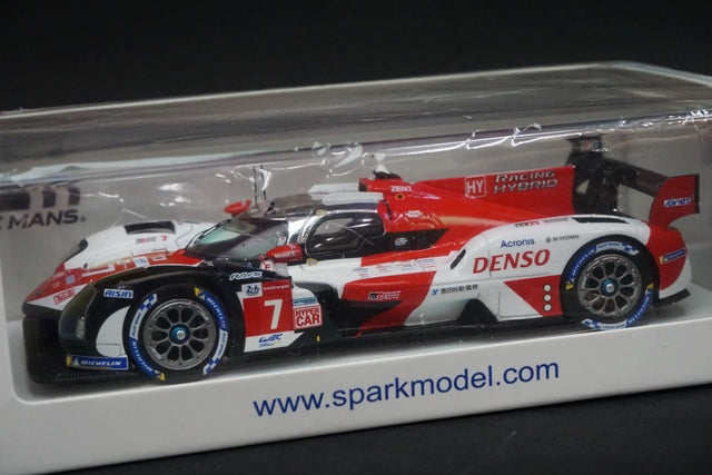 1:43 SPARK 43LM21 Toyota GR010 Hybrid Toyota Gazoo Racing Le Mans 24h Winner 2021#7