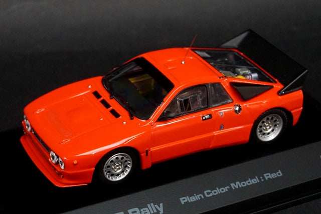 1:43 HPI 960 Lancia 037 Rally Plain Color Model Red