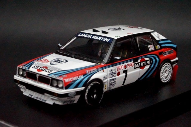 1:43 HPI 8227 Lancia Delta HF Integrale 16V Monte Carlo 1990#7 MARTINI