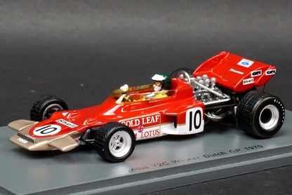 1:43 SPARK S4280 Lotus 72C Dutch GP Winner J.Rindt 1970 #10