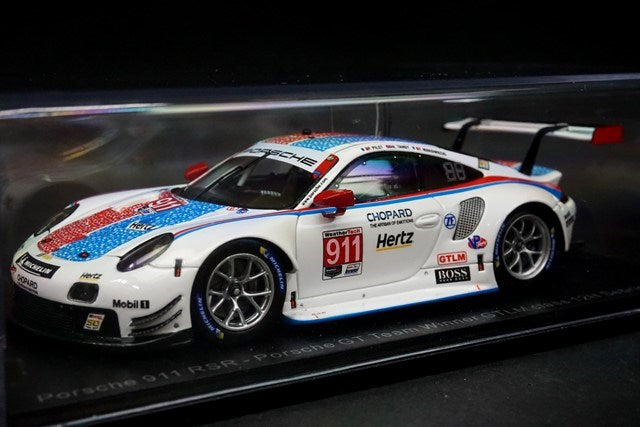 1:43 SPARK US080 Porsche 911 RSR GT Team 2019 GT LM Class Sebring 12h #911