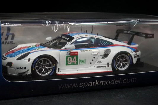 1:43 SPARK S7939 Porsche 911 RSR Porsche GT Team Le Mans 24h 2019 #94