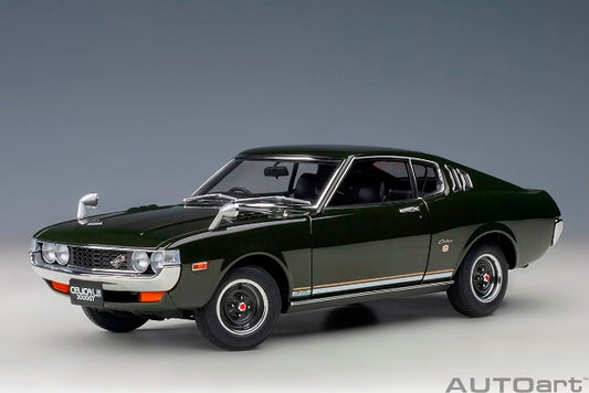 78768 AUTOart 1:18 Toyota Celica Liftback 2000GT RA25 1973 Moss Green