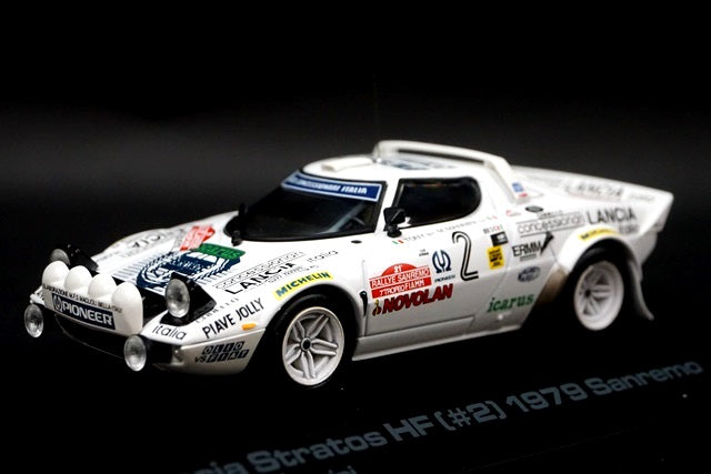 1:43 HPI 8070 Lancia Stratos HF Sanremo 1979 #2 Tony/M.Mannini