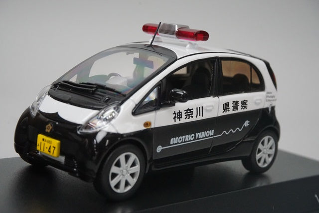 1:43 RAI'S H7430807 Mitsubishi i-MiEV 2008 Kanagawa Prefectural Police Headquarters