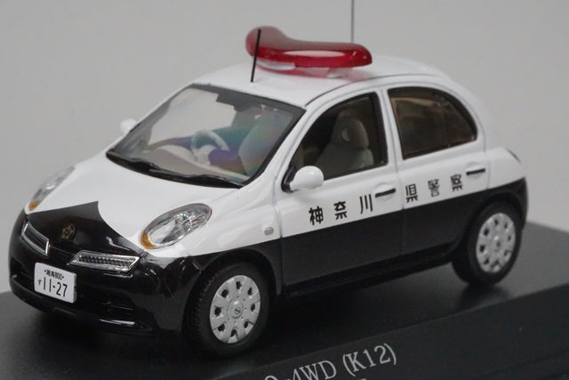 1:43 RAI'S H7430906 Nissan March e-4WD (K12) 2009 Kanagawa Pref.