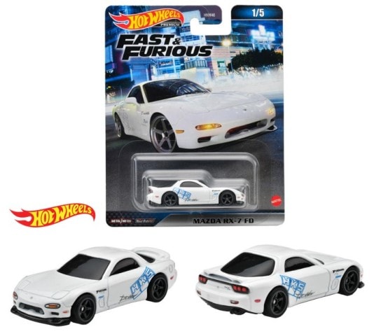 HKD22 Hot Wheels Mazda Fast & Furious Mazda RX-7 FD 10pcs/box