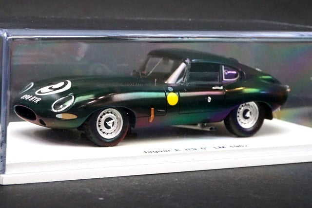 1:43 SPARK S2102 Jaguar E Le Mans LM 1962 5th #9 P.Lumsden-P.Sargent