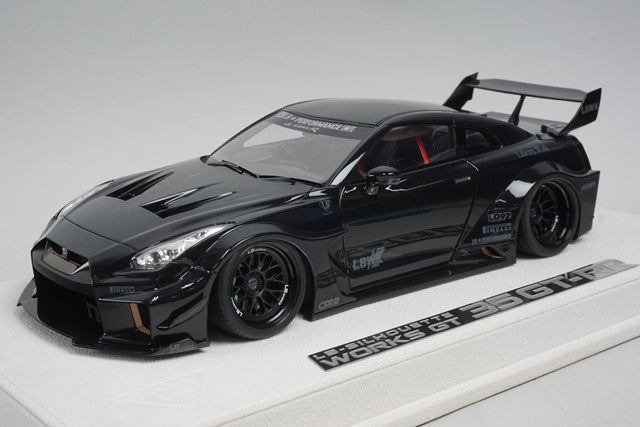 1:18 MakeUp EIDOLON EML022C LB-Silhouette WORKS GT 35GT-RR Black