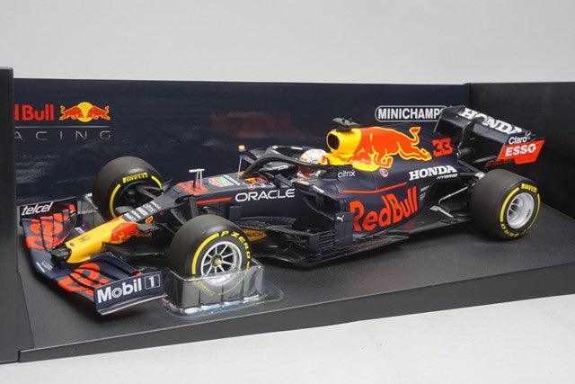 1:18 MINICHAMPS 110210133 Honda Red Bull Racing RB16B M.Verstappen Winner Emilia Romagna GP 2021