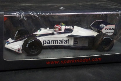 1:43 SPARK S7104 Brabham BT52 Brazil GP 1983 #5 Winner N.Piquet