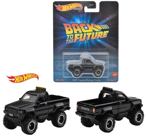 HKC20 Hot Wheels Toyota Retro Entertainment Back to the Future 1987 Pickup Truck *