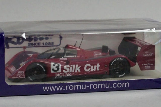 1:43 SPARK ROMU002 Jaguar XJR14 Monza Winner 1991 #3 Silk Cut