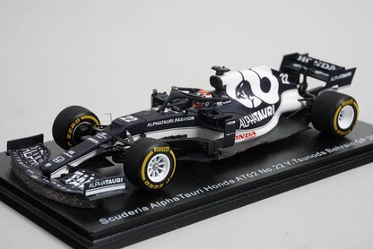 1:43 SPARK SCS213 Scuderia AlfaTauri Honda AT02 Bahrain GP 2021 #22 Hiroki Kakuda Suzuka Circuit Special Order