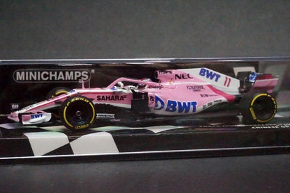 1:43 MINICHAMPS 417180011 Sahara Force India F1 Team Mercedes VJM11 Sergio Perez 2018 #11