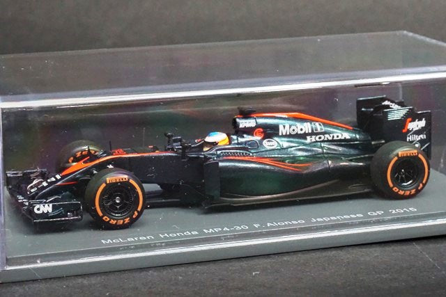 1:43 SPARK SCS156 McLaren Honda MP4-30 Japan GP 2015 F.Alonso #14