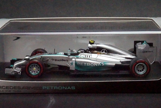 1:43 SPARK S3092 Mercedes F1 W05 Hybrid Monaco GP Winner N.Rosberg 2014 #6