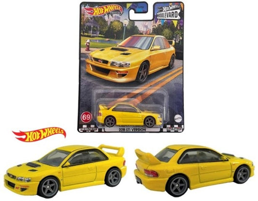 HKF16 Hot Wheels Boulevard Subaru 98 Impreza 22B-STi Version 10pcs / box