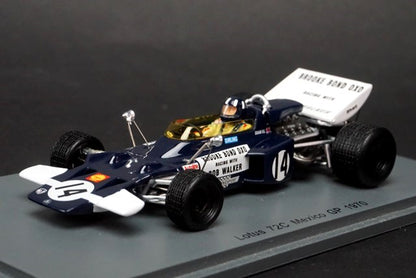 1:43 SPARK S4281 Lotus 72C Mexico GP 1970 G.Hill