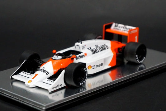 1:43 SPARK Mc-ES-1622-05 McLaren MP4/2B World Champion 1985 #1 A.Prost