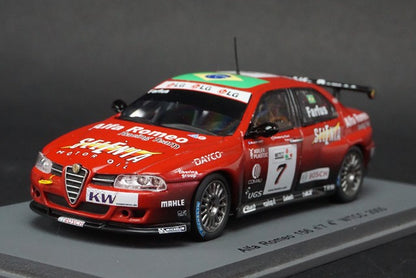 1:43 SPARK S0475 Alfa Romeo 156 WTCC 2005 #4 #7 Augusto Farfus