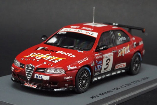 1:43 SPARK S0465 Alfa Romeo 156 ETCC 2004 6th place #3 Augusto Farfus