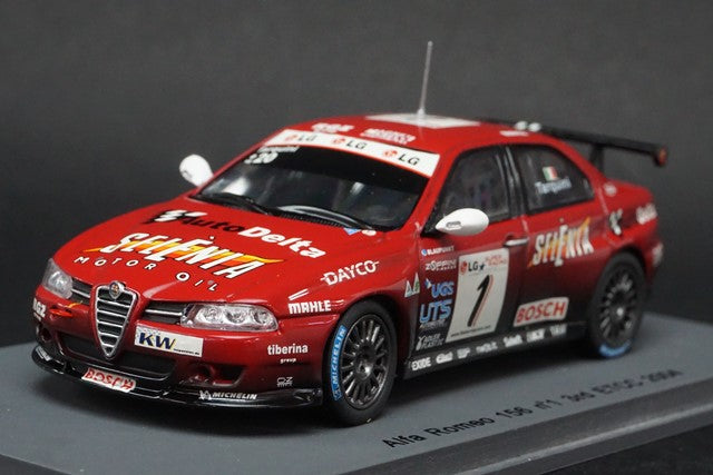 1:43 SPARK S0463 Alfa Romeo 156 ETCC 2004 #1 Gabriele Tarquini