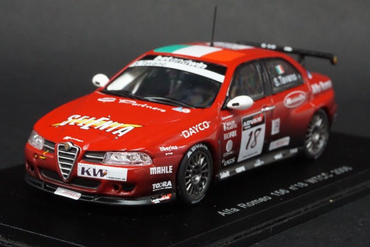 1:43 SPARK S0478 Alfa Romeo 156 WTCC 2006 #18 Salvatore Tavano