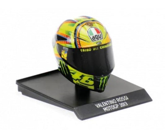 315130046 MINICHAMPS 1:10 AGV Helmet V. Rossi MotoGP 2013