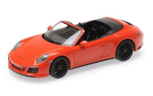 410067331 MINICHAMPS 1:43 Porsche 911 Carrera 4GTS Cabriolet 2017 Orange