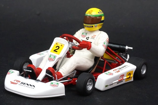 1:18 MINICHAMPS 540091800 Kart Paris-Bercy A. Senna 1993 #2 Senna Collection