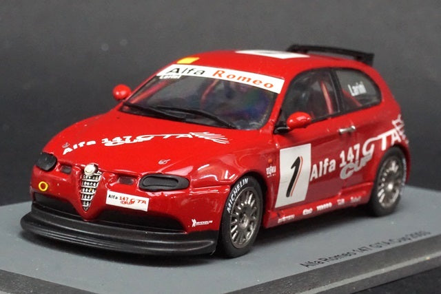 1:43 SPARK S0480 Alfa Romeo 147 GTA Cup Presentation 2003