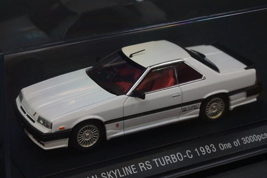 1:43 EBBRO 43253 Nissan Skyline RS Turbo C 1983 White model car