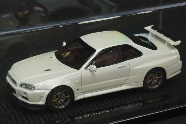 1:43 EBBRO 44149 Nissan Skyline GT-R R34 Vspec II White