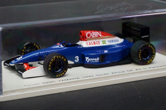 1:43 SPARK MMS003 Miyazawa Mokei Custom Tyrrell Yamaha 020C South Africa GP Ukyo Katayama 1993 #3