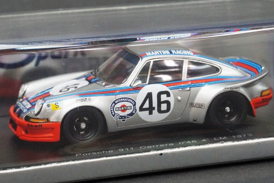 1:43 SPARK S0931 Porsche 911 Carrera Le Mans 1973 #46 model car