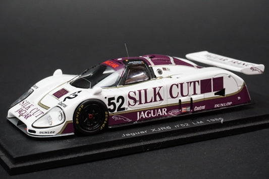 1:43 SPARK S0756 Jaguar XJR6 LM Le Mans 1986 #52 Silk Cut