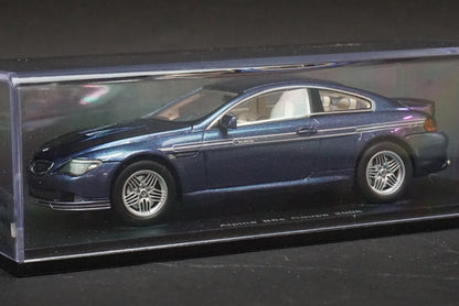 1:43 SPARK S0740 Alpina B6s Coupe 2008 Blue Metallic model car