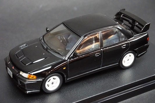 1:43 HPI 8562 Mitsubishi Lancer Evolution III Pyrenees Black model car